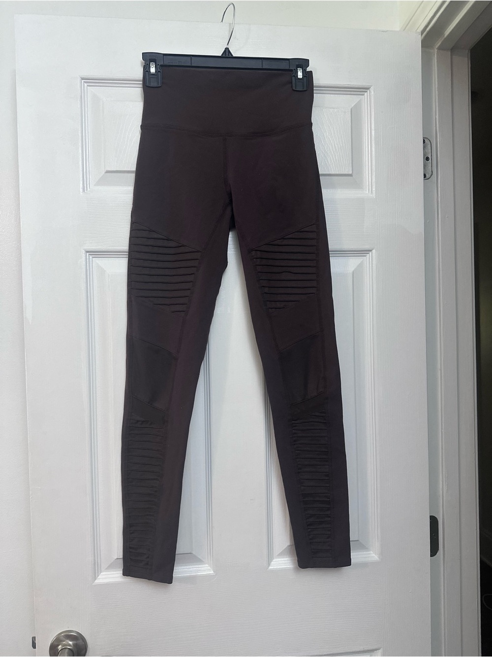 ALO Moto Legging Brown Sz Medium